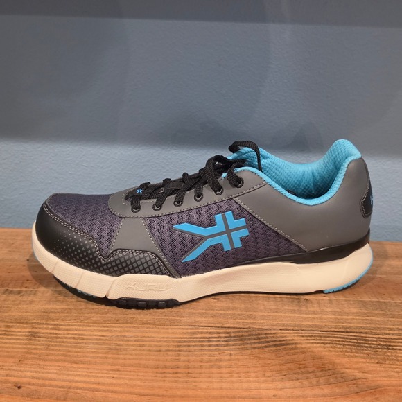 KURU Womens Quantum Sneaker Gray Blue Orthopedic Support Athletic Shoes Size 8.5 - Picture 9 of 11